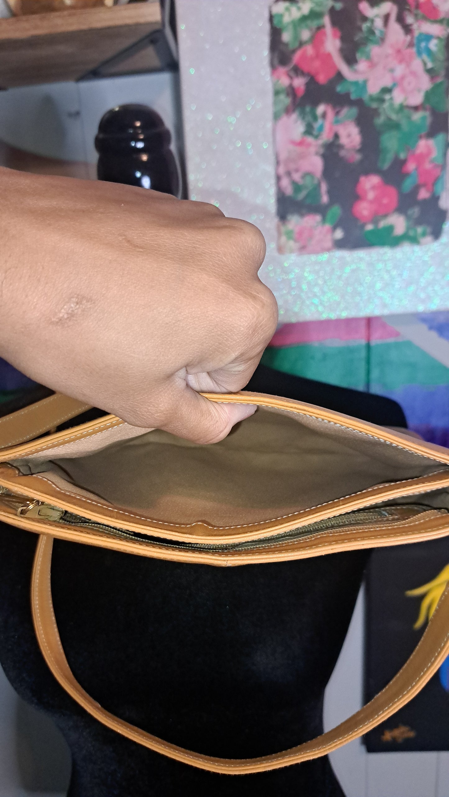 Authentic Vintage 80s Gucci Canvas Crossbody Purse